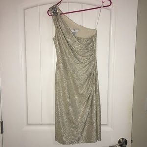 Shimmering cocktail dress